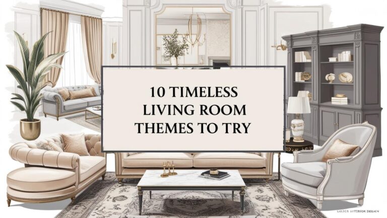 10 Timeless Living Room Themes to Try